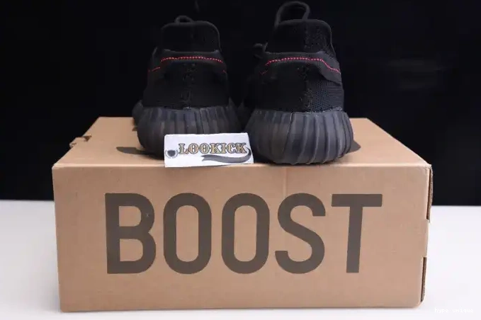hype V2 Yeezy Red Adidas Boost 350 CP9652 Black 0518